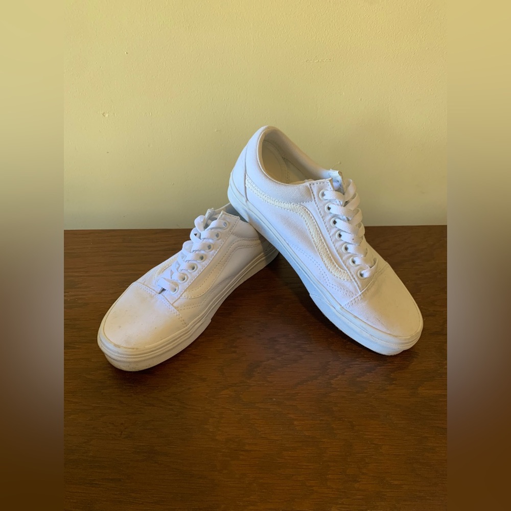 vans canvas old skool shoe